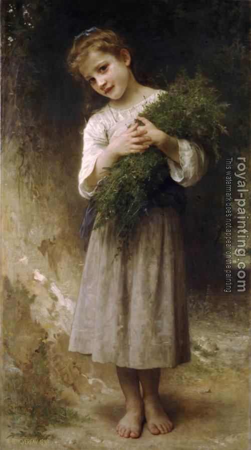 William-Adolphe Bouguereau : Retour des champs, Returned from the fields